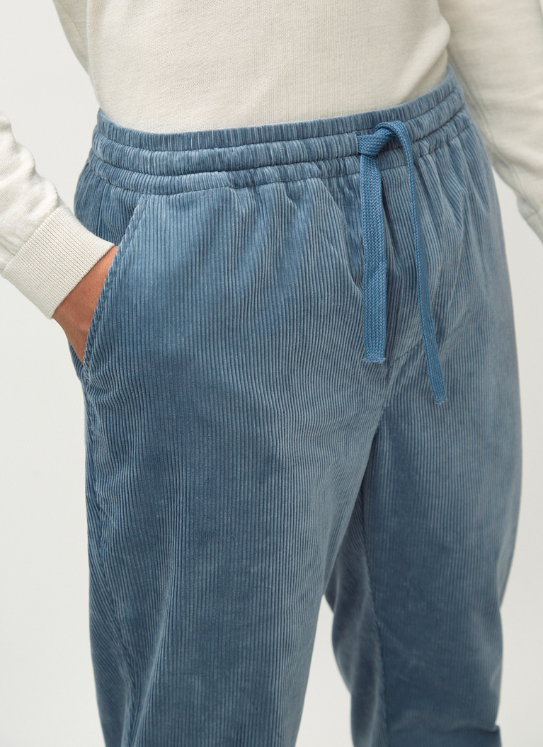 Hose, Washed Denim Detailansicht 2