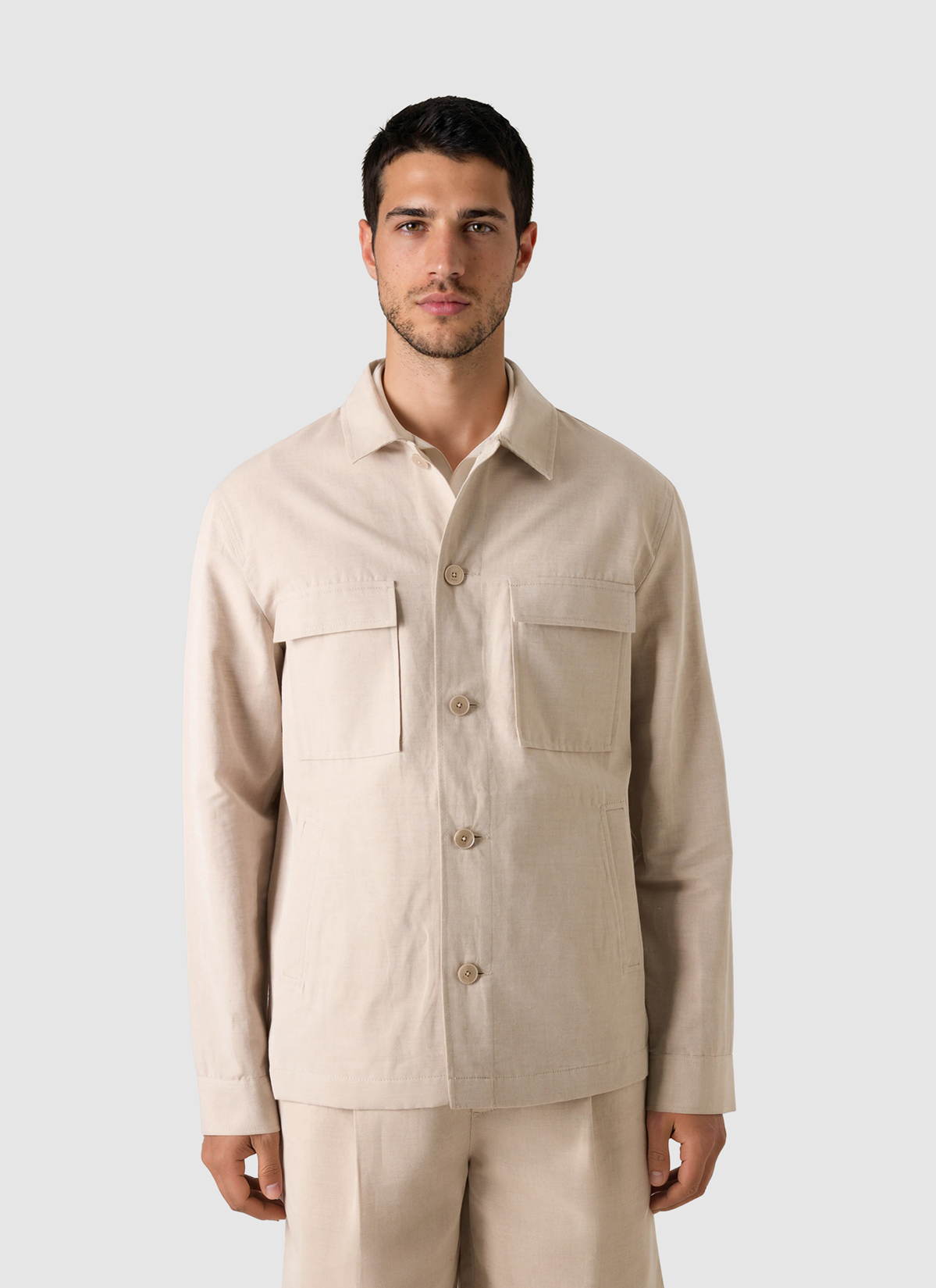 Jacke Web, Frappuccino Frontansicht