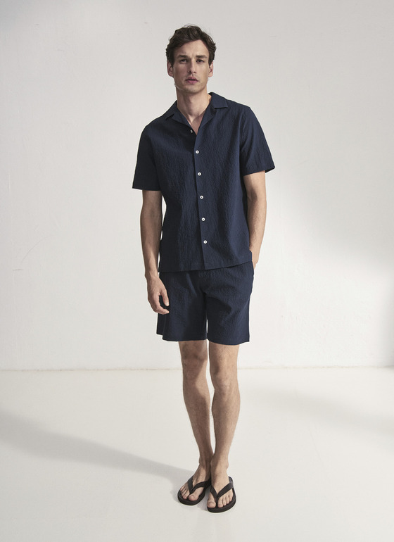 Shorts Navy Frontansicht