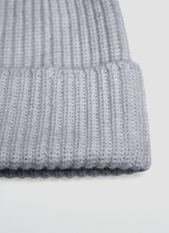 Mütze Smoky Grey Frontansicht