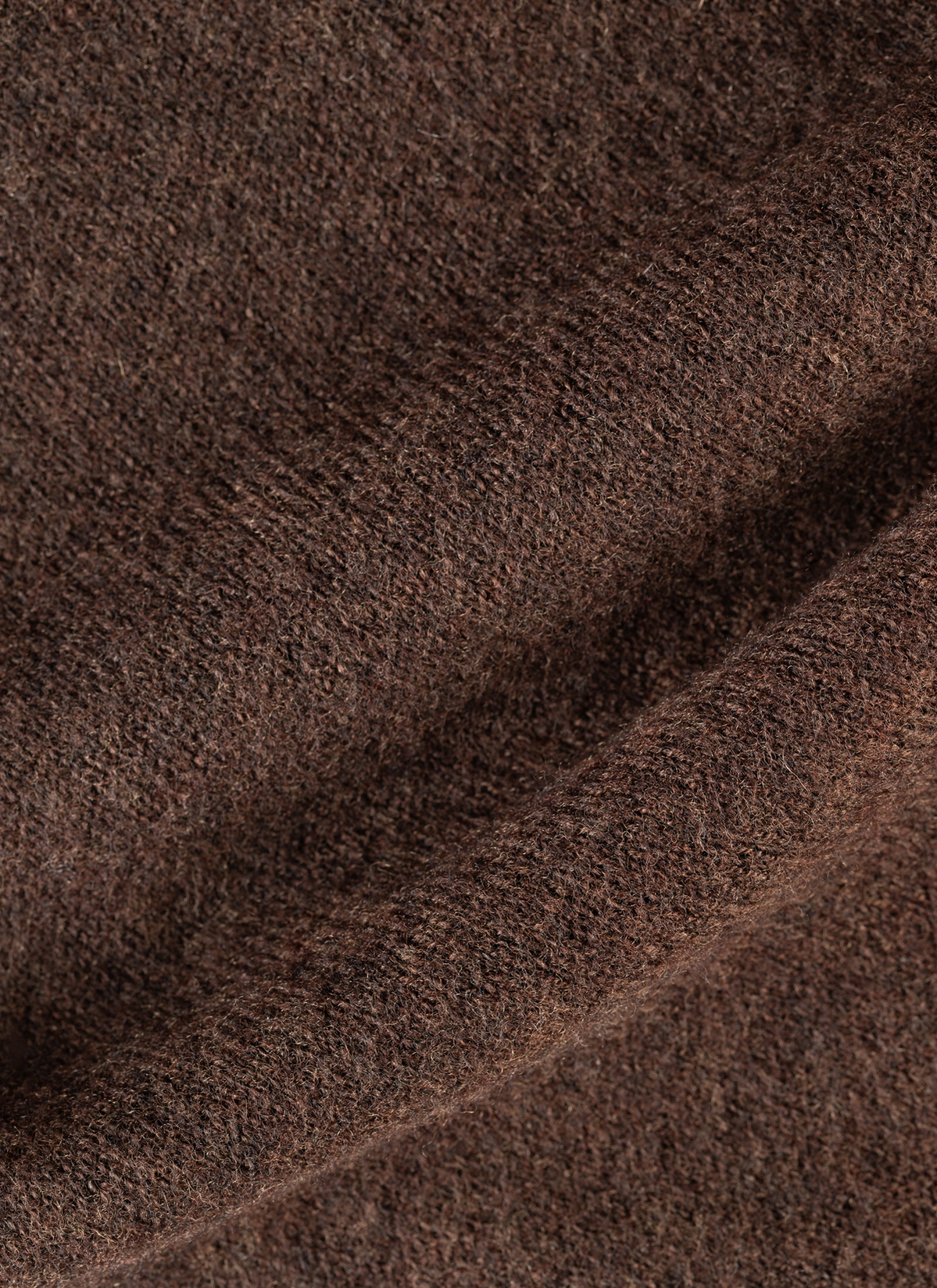 Schal, Dark Coffee Detailansicht 2