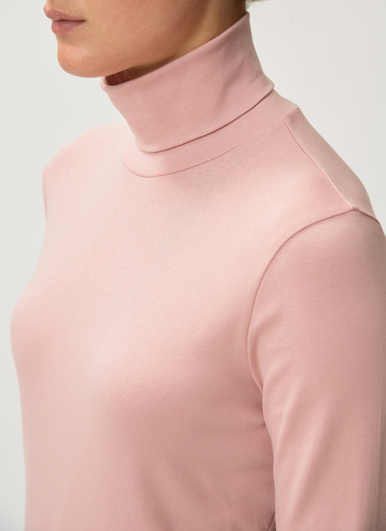Bluse 1/1 Arm, Rosé Detailansicht 2