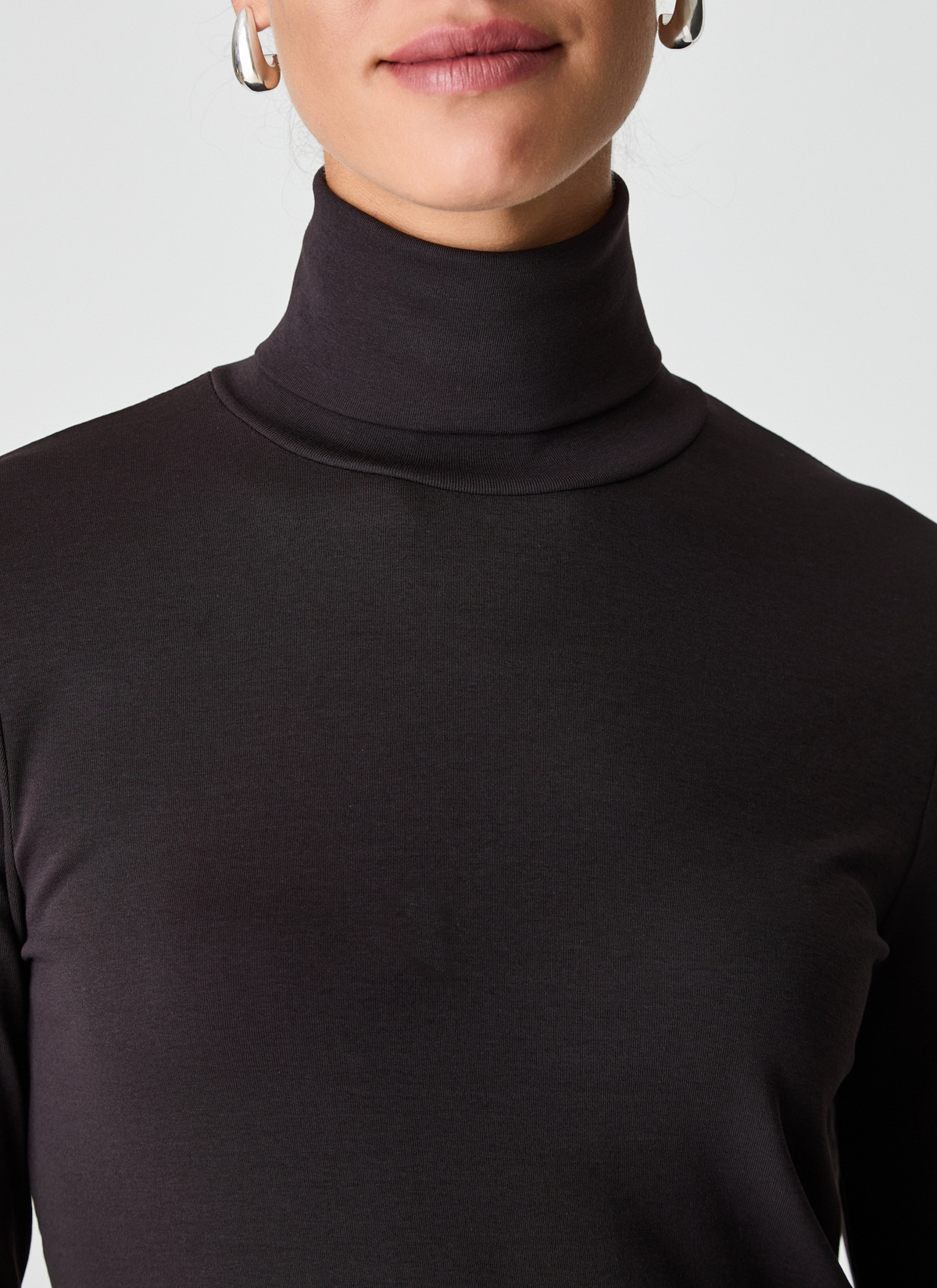 Bluse 1/1 Arm, Dark Espresso Detailansicht 2