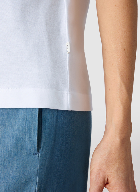 Rundhals T-Shirt width=