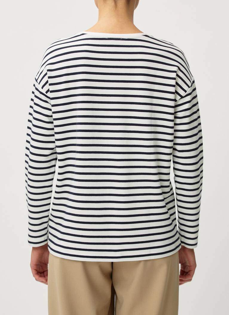 Sweatshirt, Navy Rückansicht