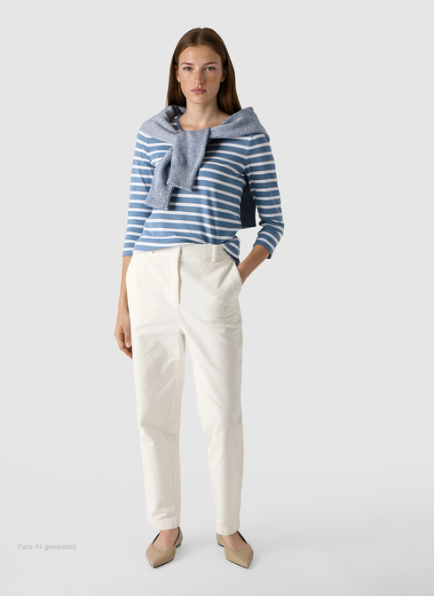 Shirt Rundhals 3/4 Arm width=