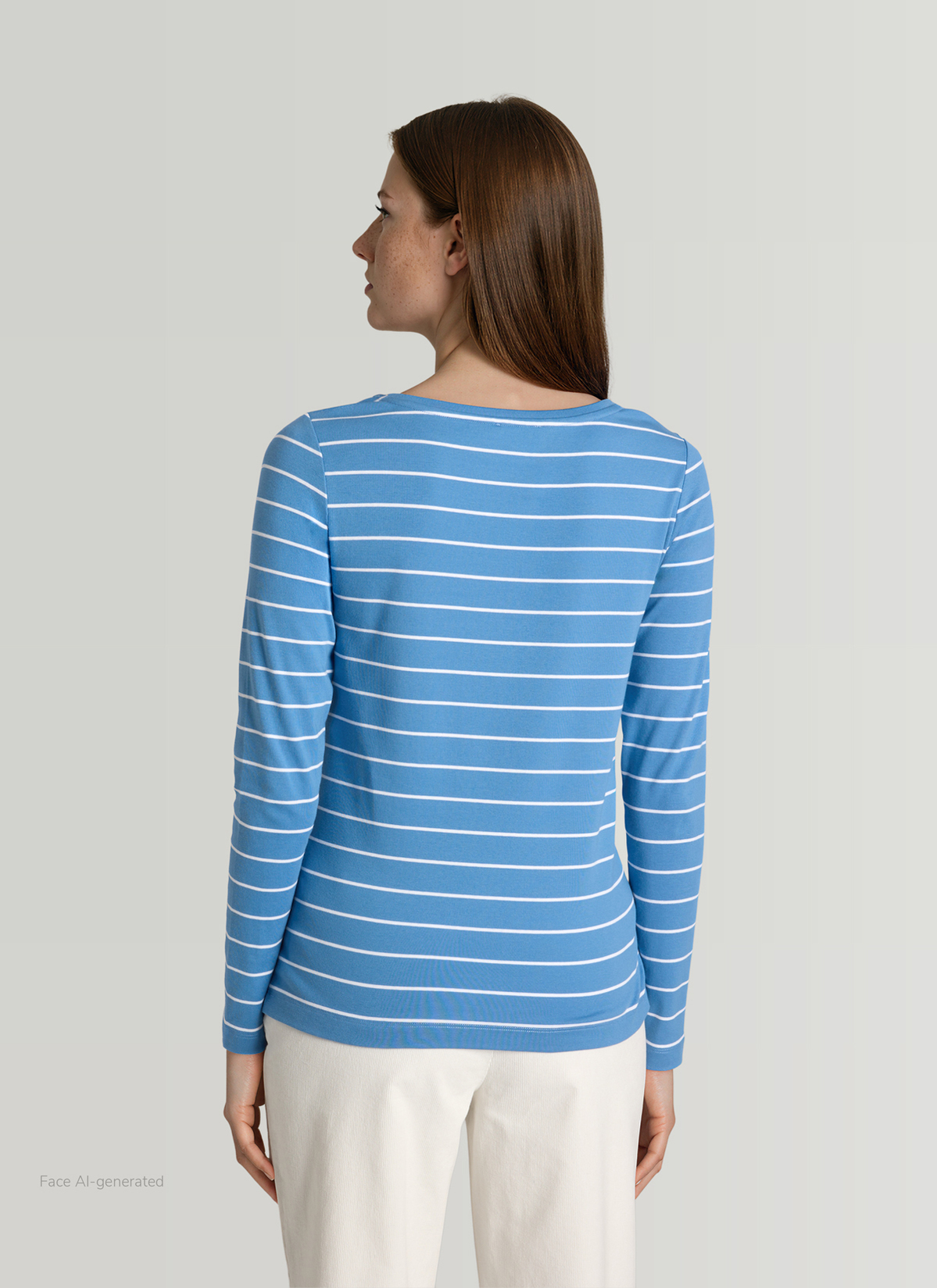 Longsleeve 1/1 Arm, Dutch Blue Rückansicht