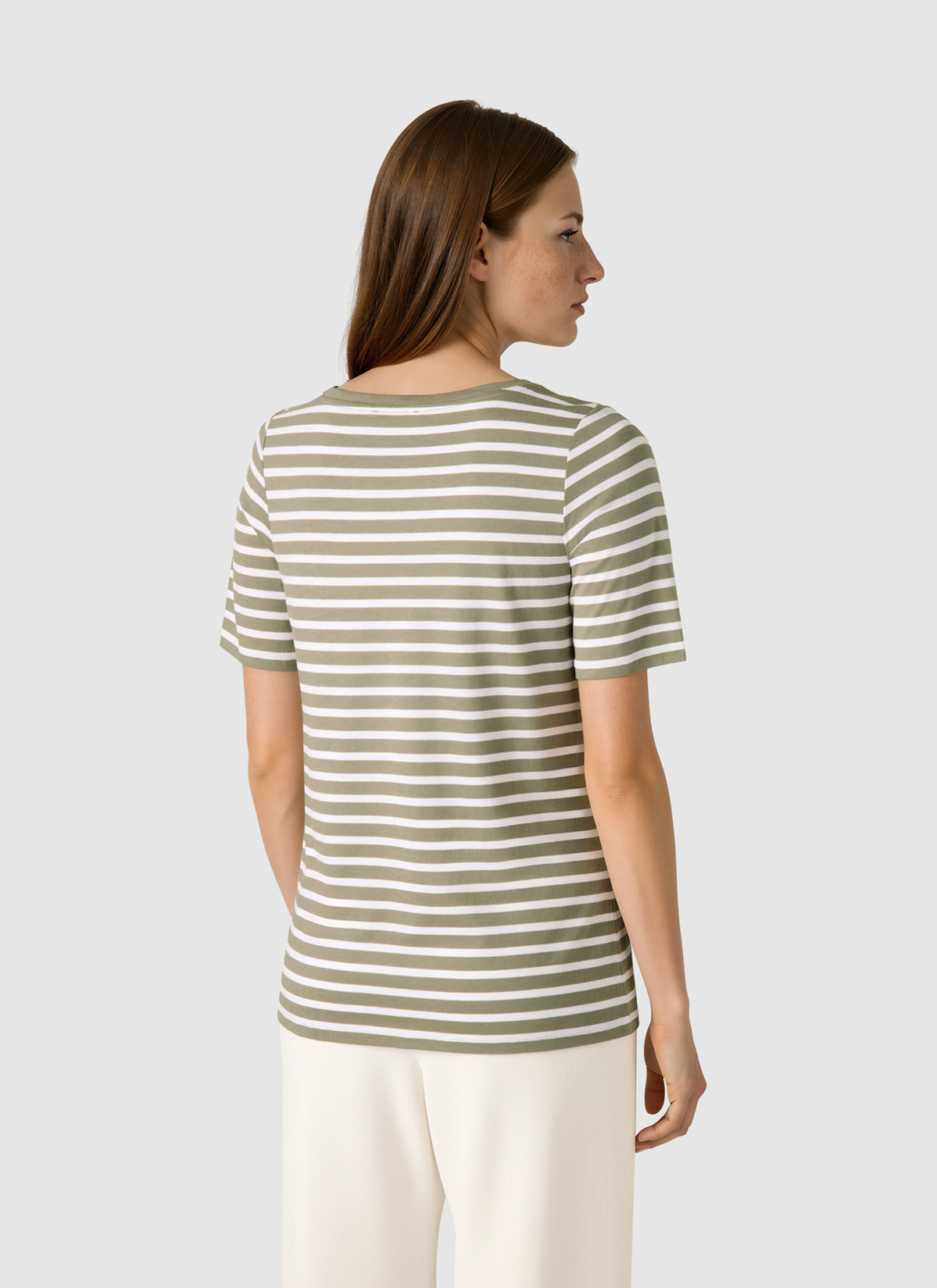 T-Shirt Rundhals 1/2 Arm, Dried Herb Rückansicht