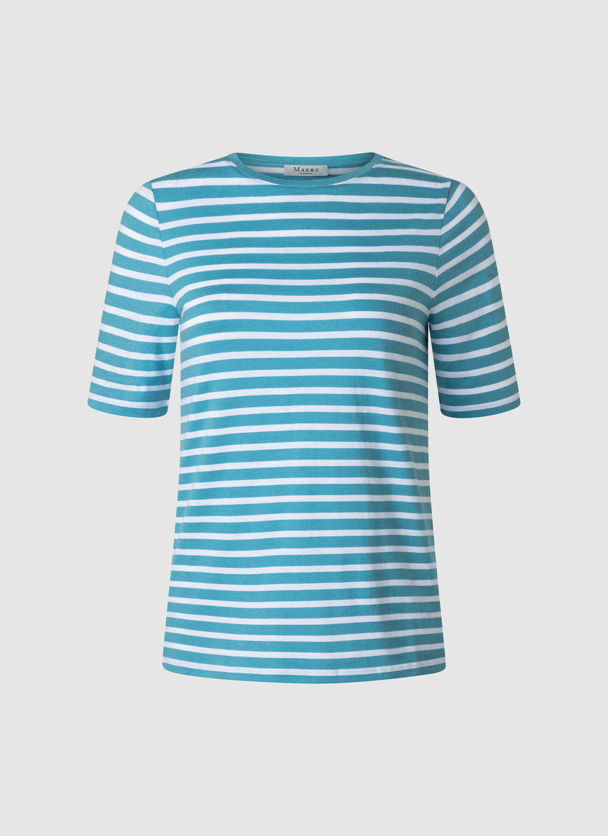 T-Shirt Rundhals 1/2 Arm, Delphinium Blue