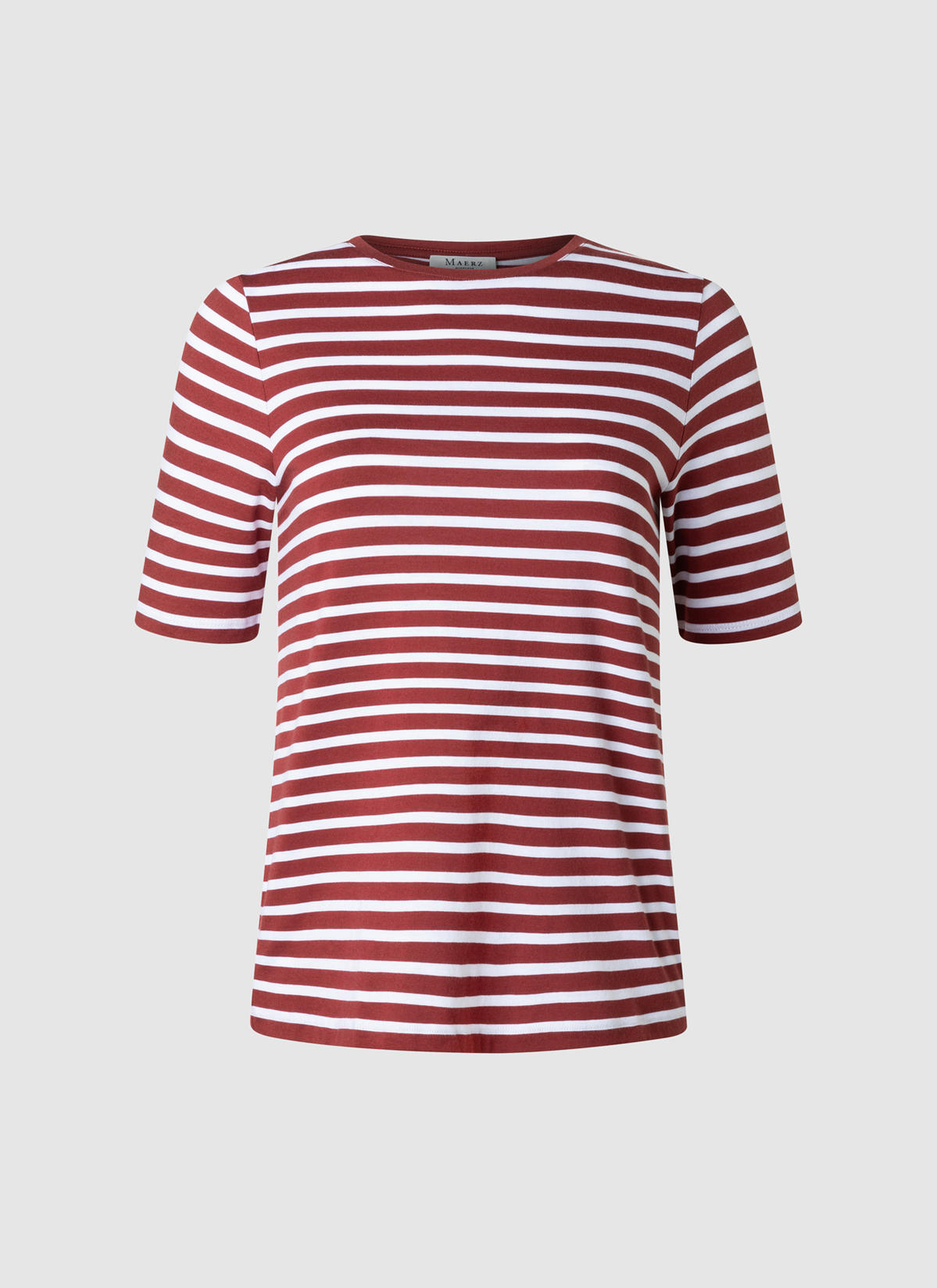T-Shirt Rundhals 1/2 Arm, Red Pear 