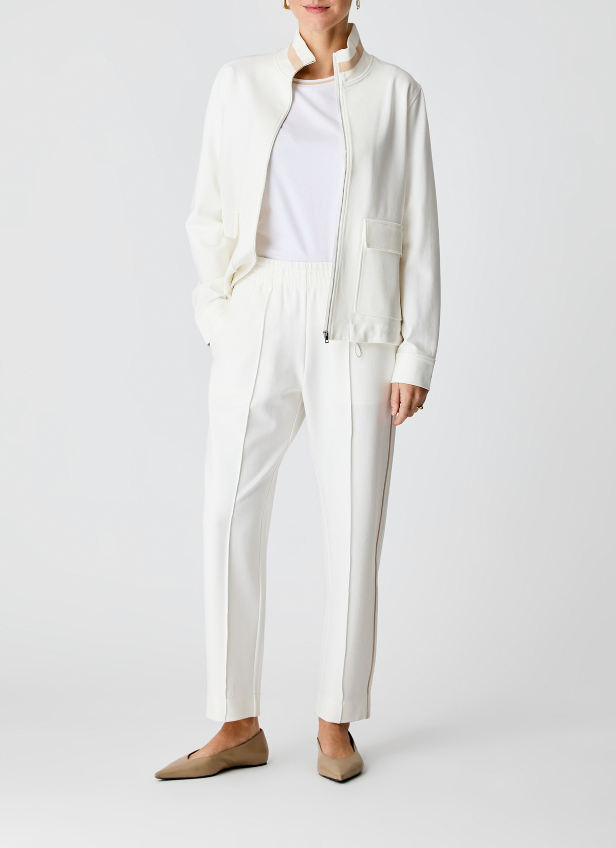 Hose, New White Detailansicht 1