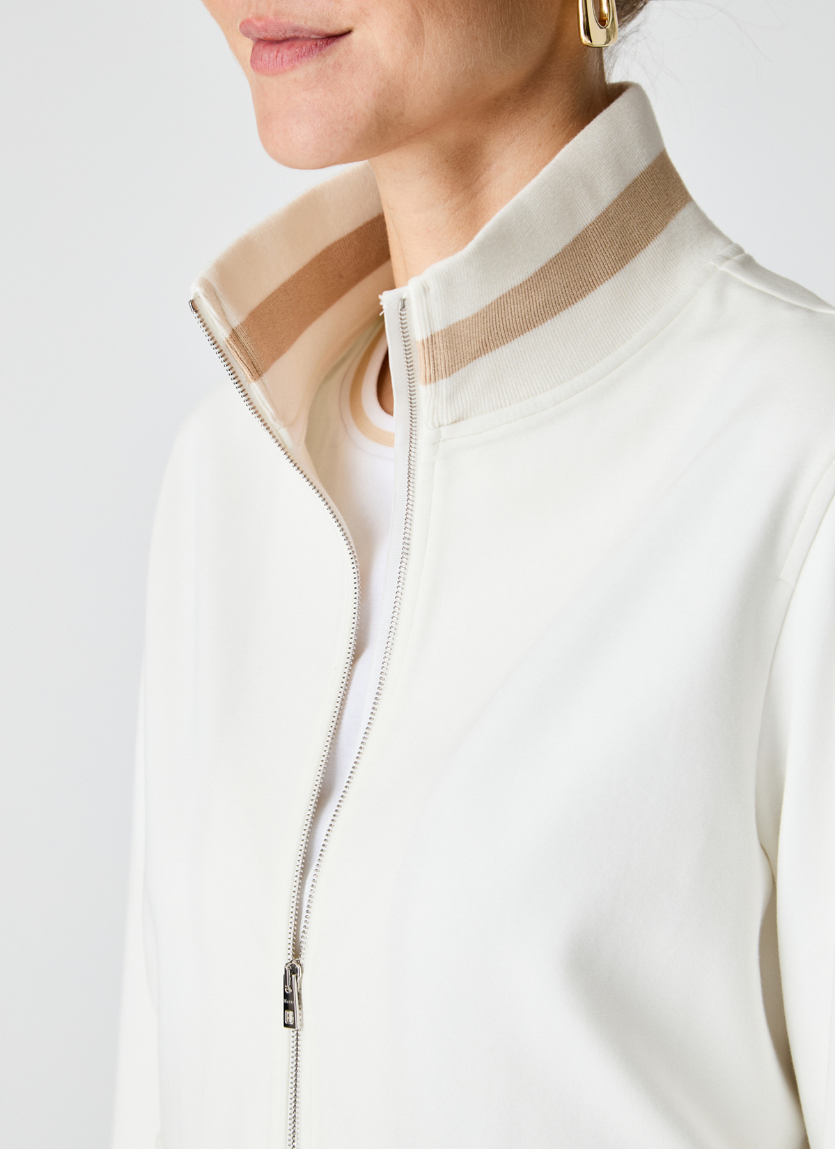 Jacke Wirk, New White Detailansicht 2