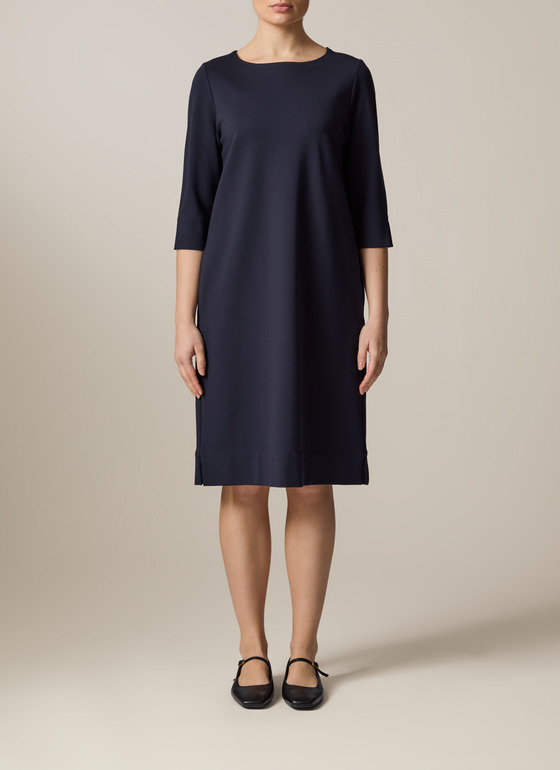 Kleid Navy Frontansicht