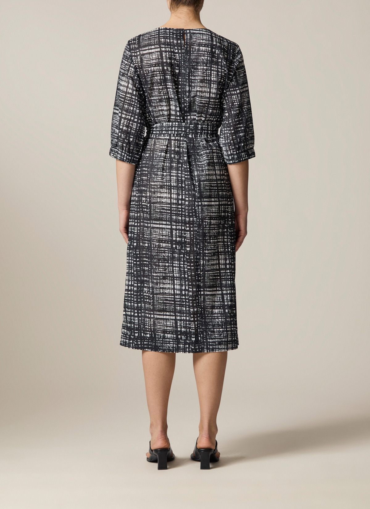 Kleid, Black Rückansicht
