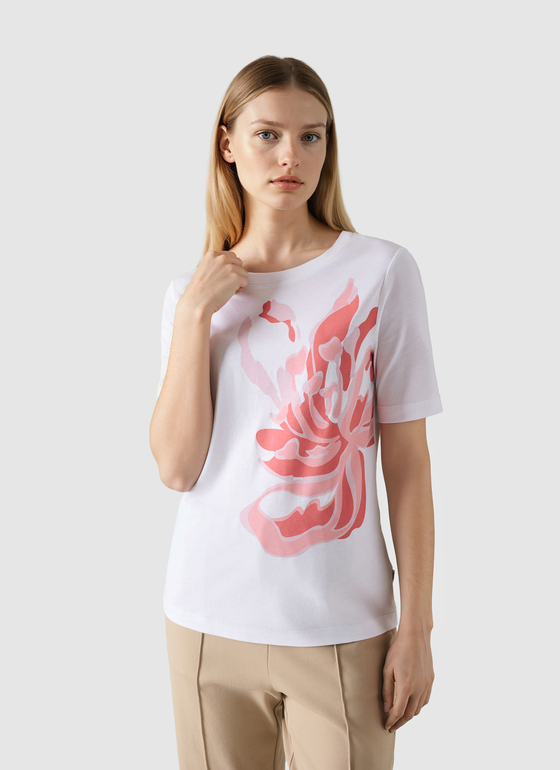 T-Shirt Rundhals 1/2 Arm Coral Reef Frontansicht
