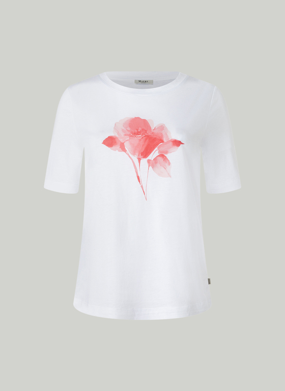 T-Shirt Rundhals 1/2 Arm Desert Rose Frontansicht