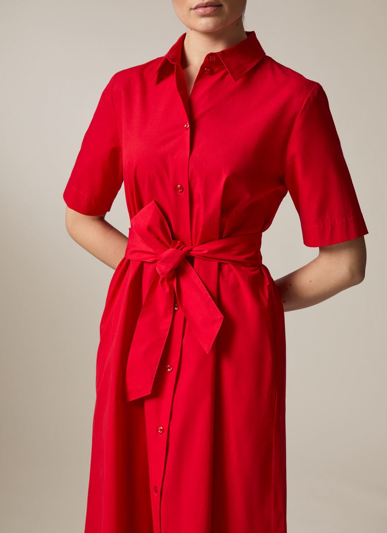 Kleid, Lychee Red Detailansicht 2