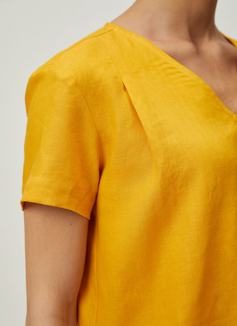 T-Shirt Rundhals, Sunflower Detailansicht 1
