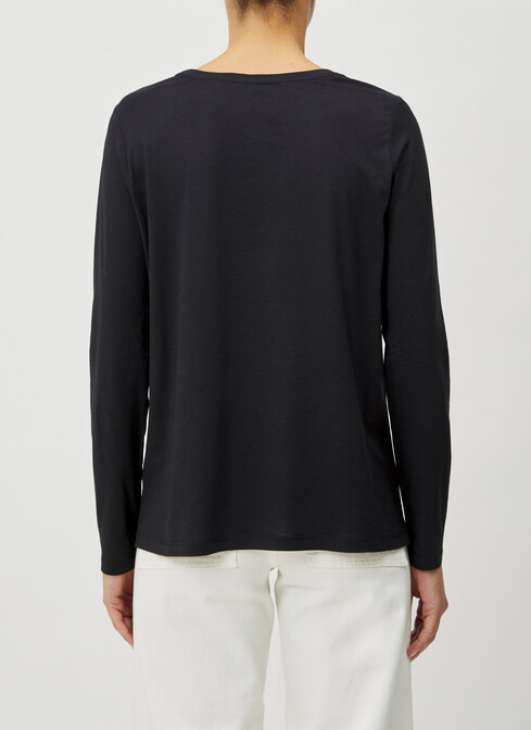 T-Shirt Rundhals 1/2 Arm width=