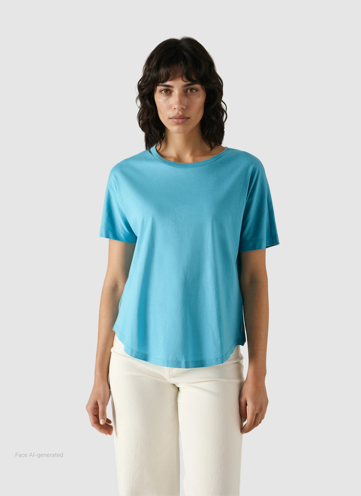 Shirt Polohemd, Delphinium Blue Detailansicht 2