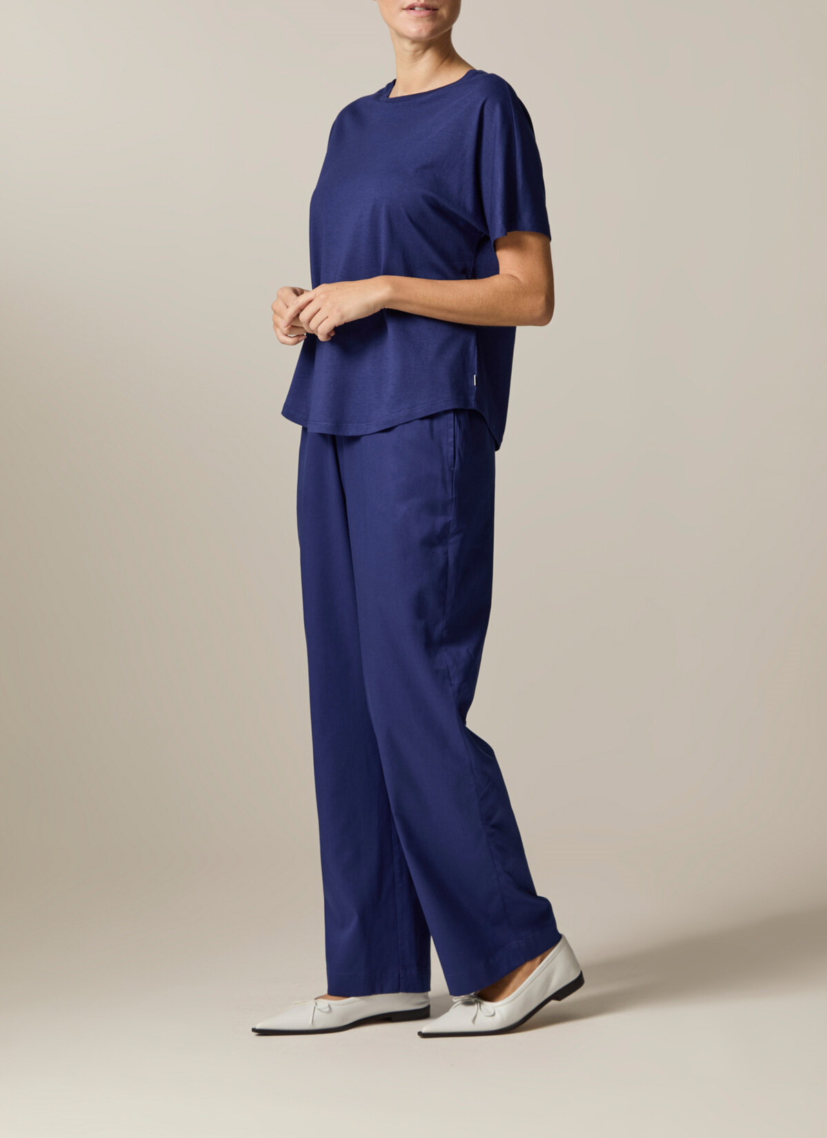 Shirt Polohemd, Mystic Blue Detailansicht 2