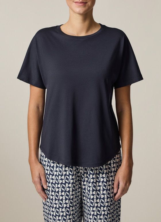 Shirt Polohemd Navy Frontansicht