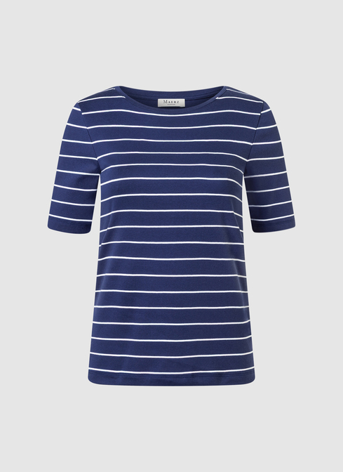 T-Shirt Rundhals 1/2 Arm width=