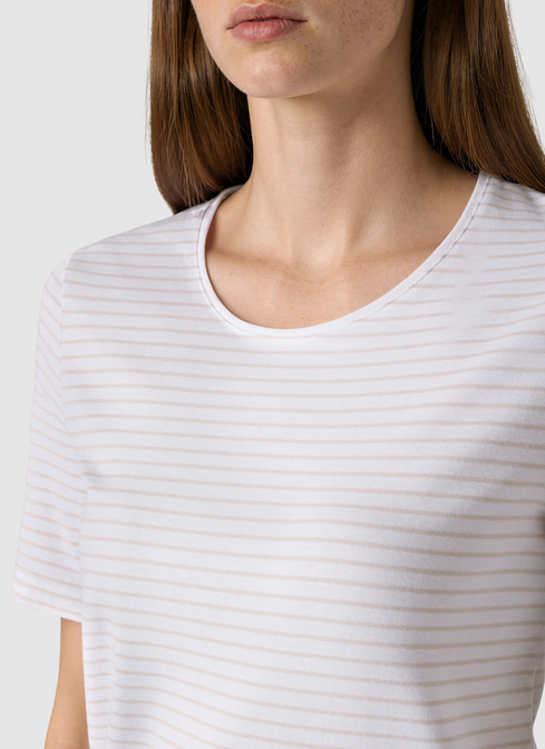 T-Shirt Rundhals 1/2 Arm width=