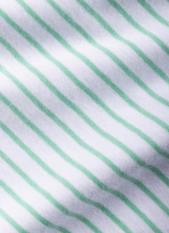 T-Shirt Rundhals 1/2 Arm Neptune Green Frontansicht