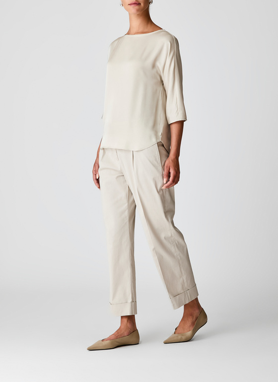 Bluse 3/4 Arm Pearl Frontansicht