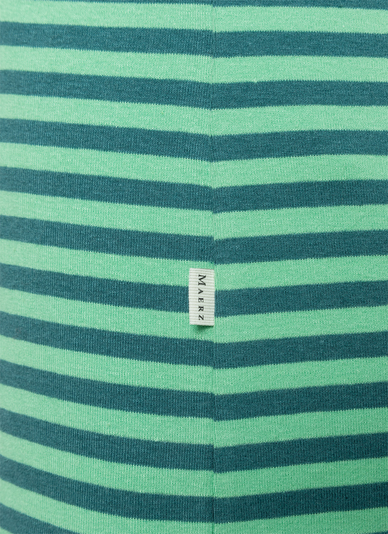 T-Shirt Rundhals, 1/1 Arm, 3/4 Arm, Sea Green/Green Mint Detailansicht 1