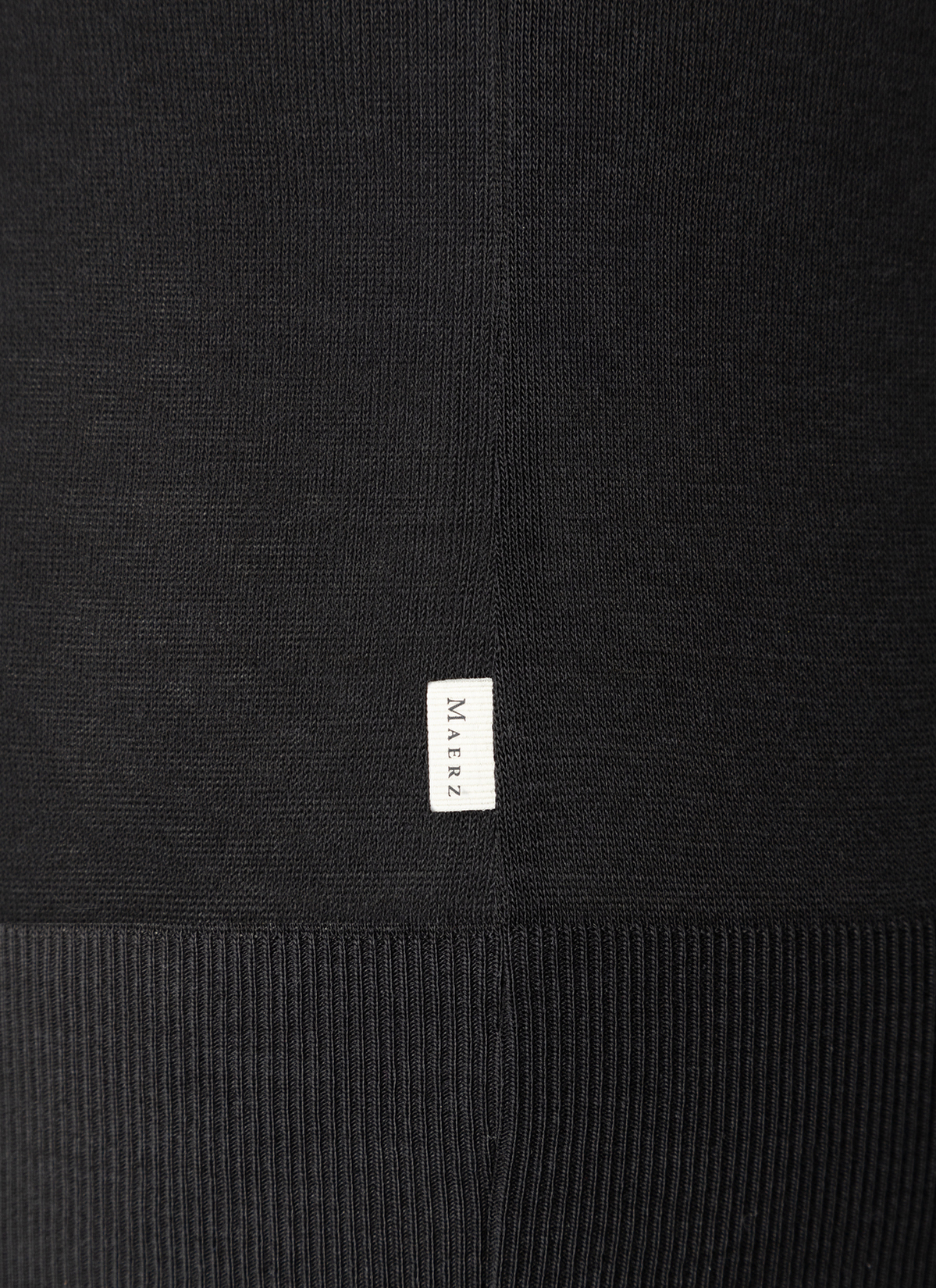 T-Shirt 1/2 Arm, Black Detailansicht 2