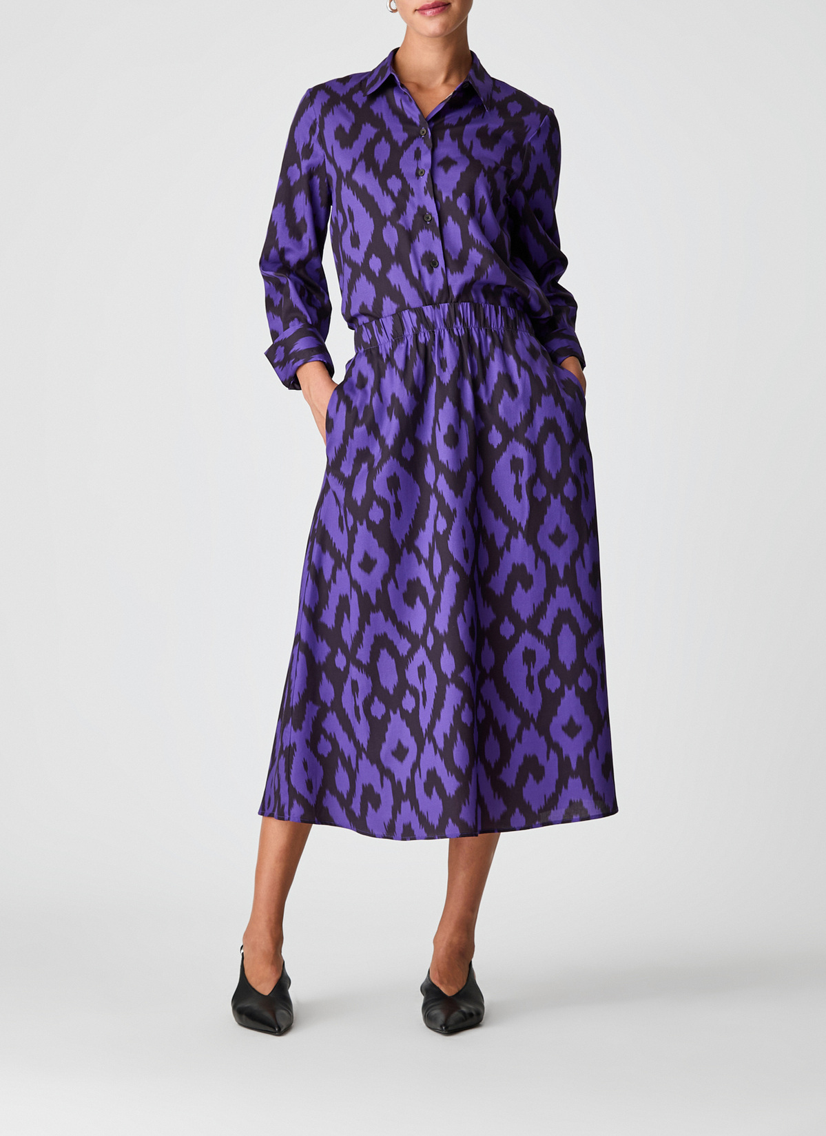 Bluse 1/1 Arm, Dark Espresso Detailansicht 2
