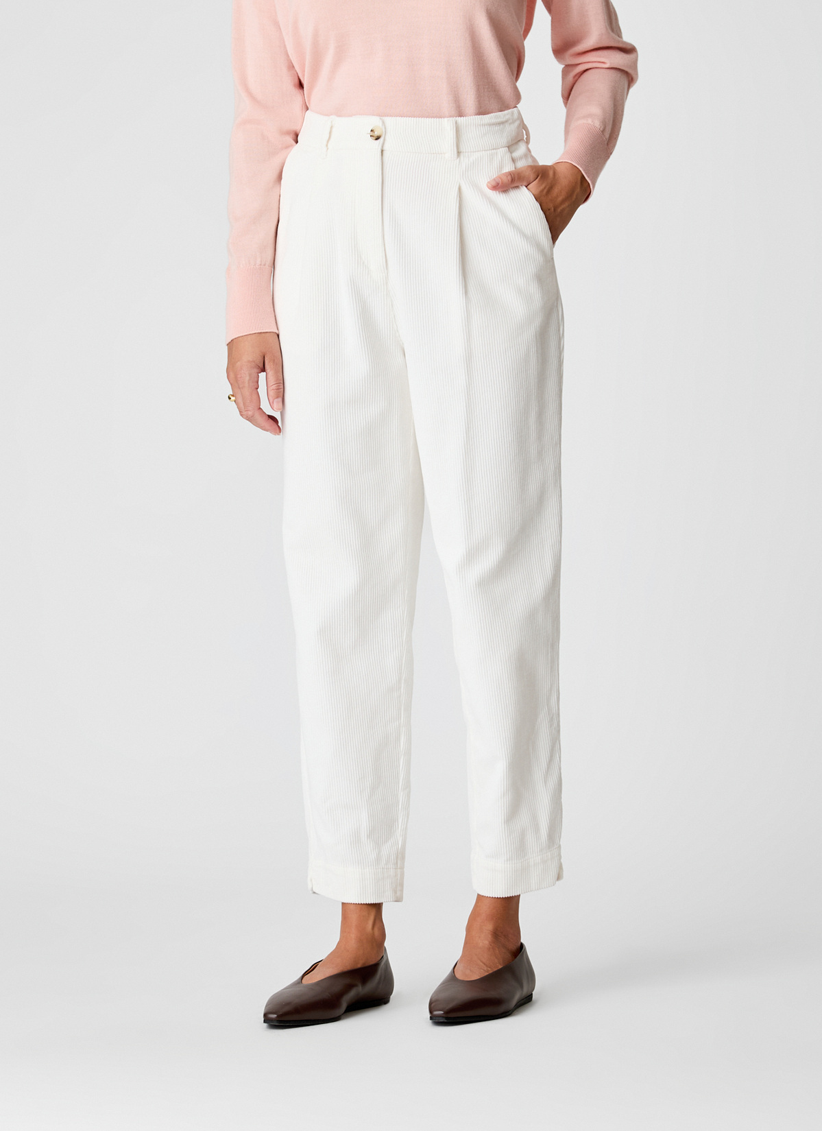 Hose, New White Rückansicht