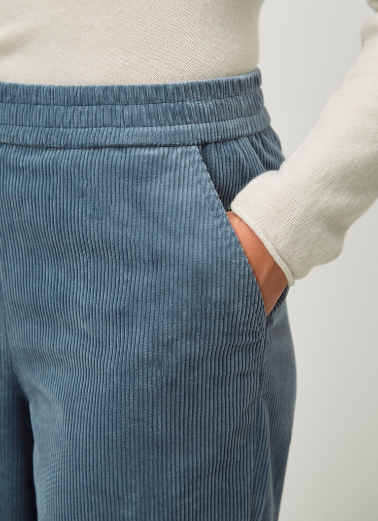 Hose, Washed Denim Detailansicht 2