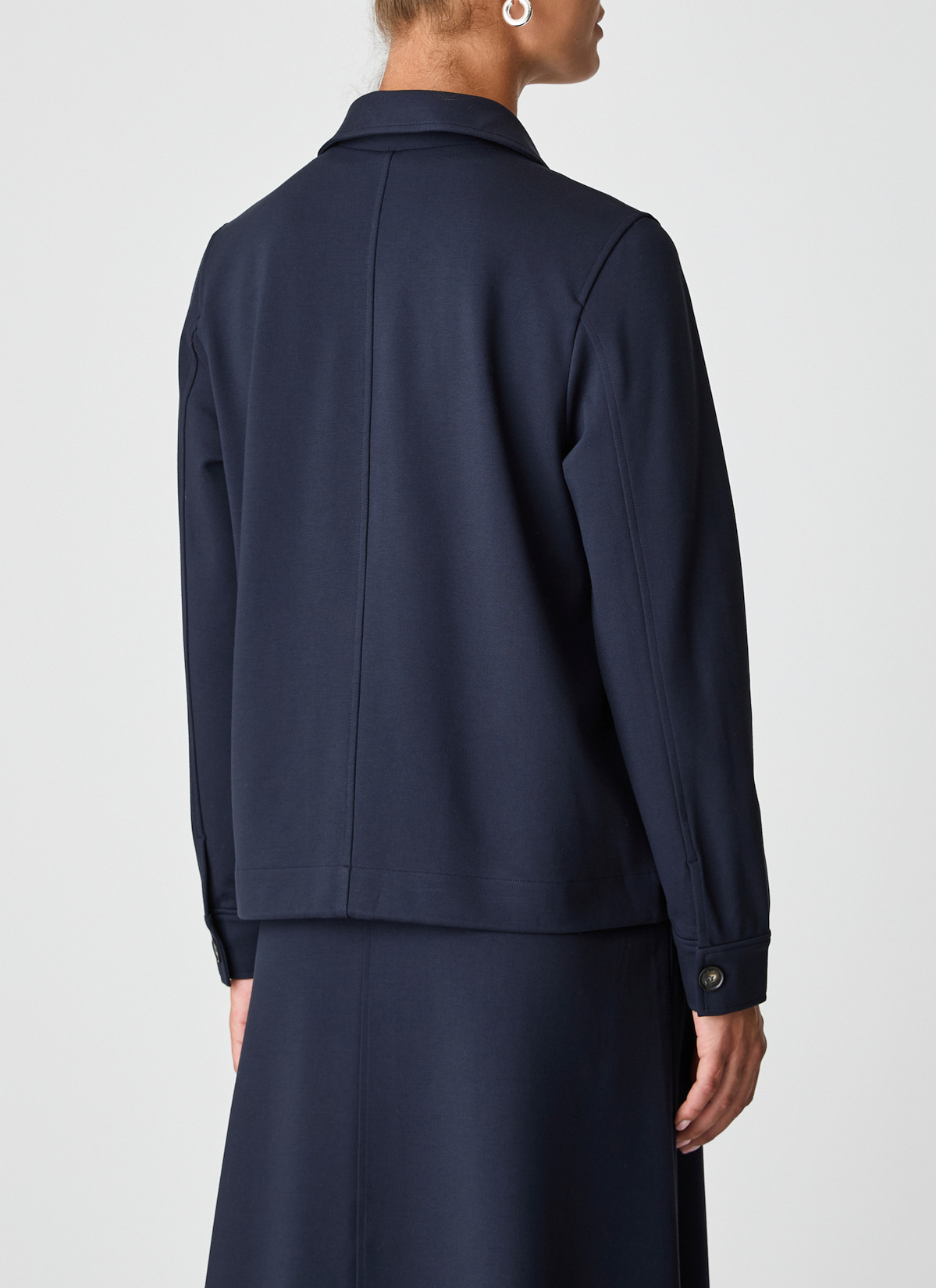 Jacke Wirk, Navy Rückansicht