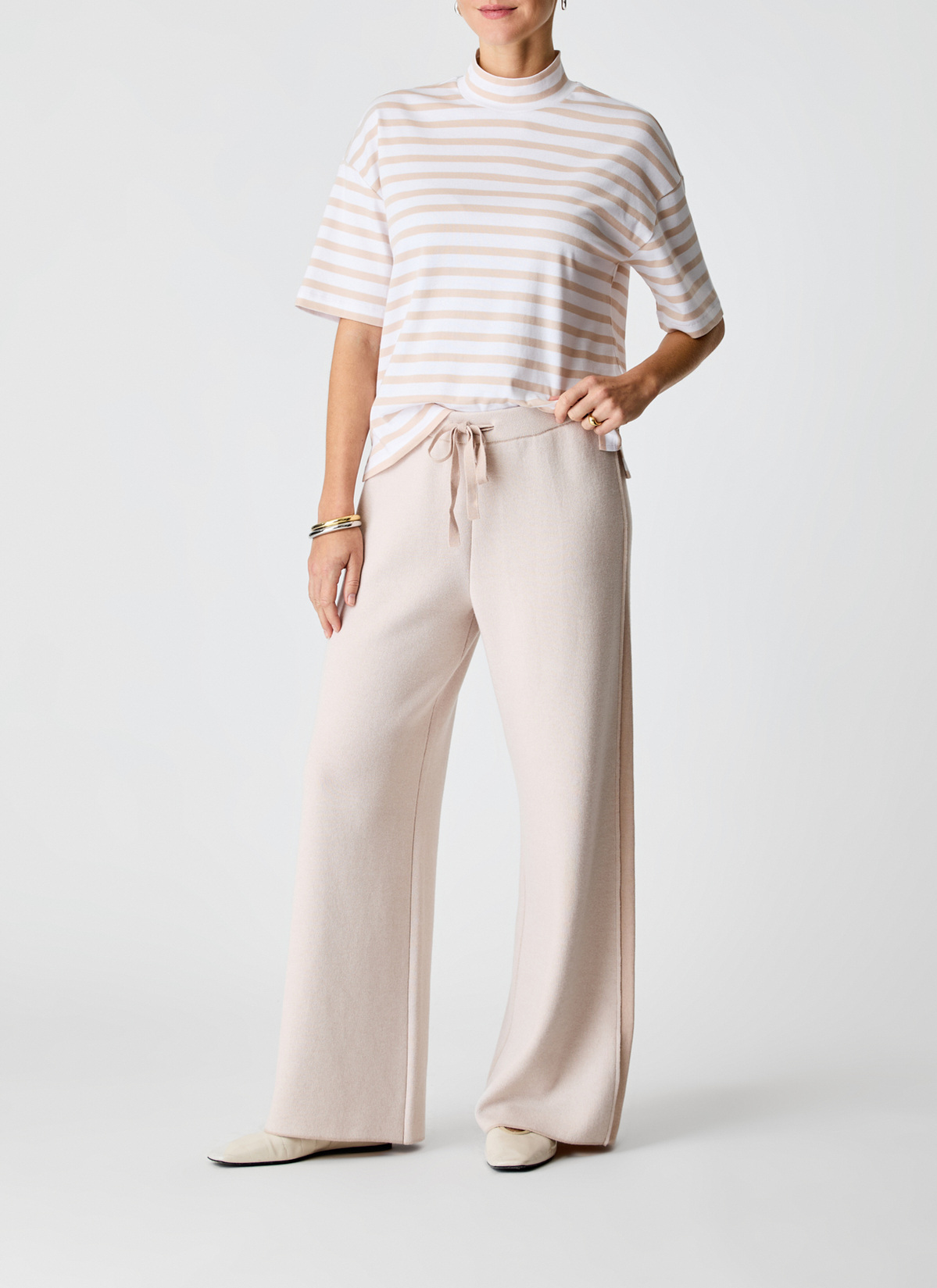 T-Shirt 1/2 Arm, Sand Detailansicht 1