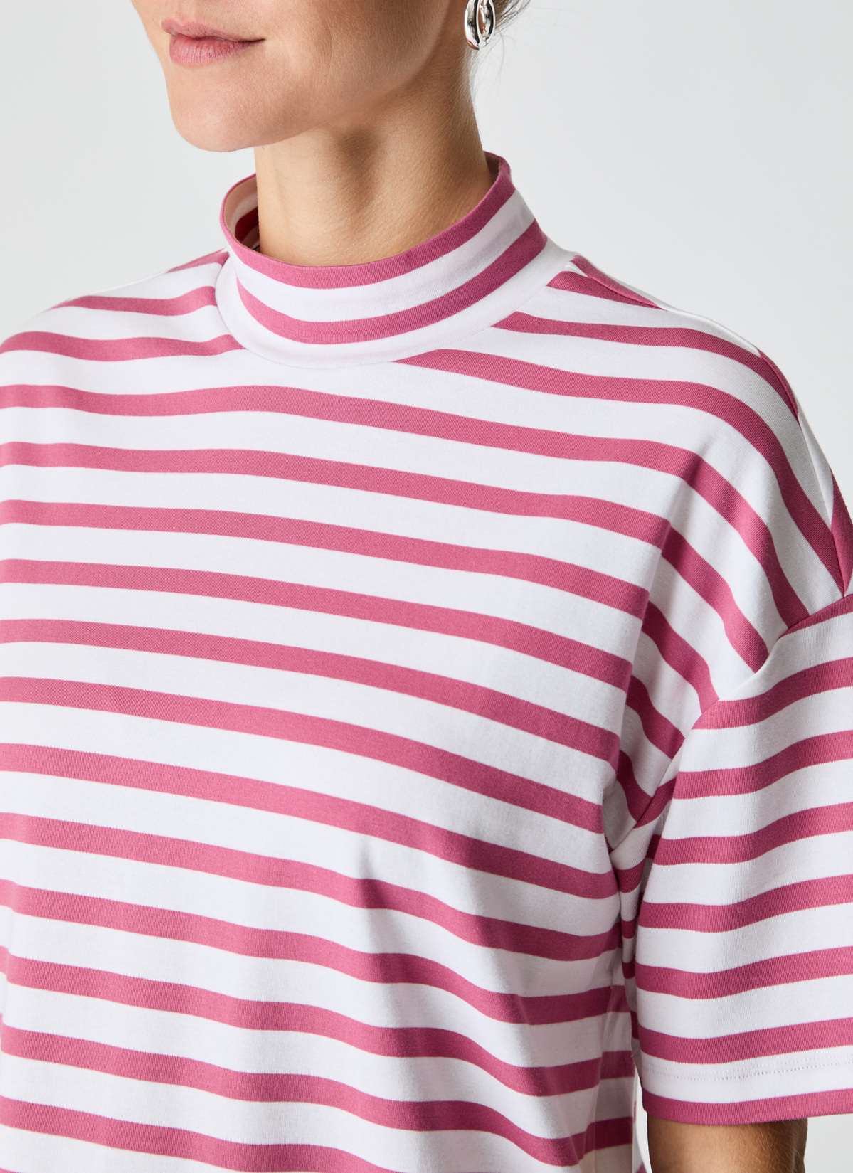 T-Shirt 1/2 Arm, Smoky Pink Detailansicht 2