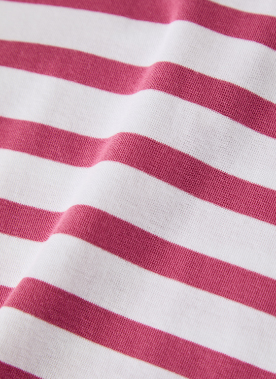 T-Shirt 1/2 Arm Smoky Pink Frontansicht