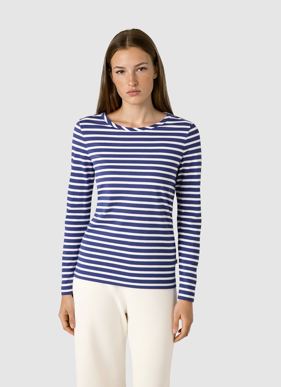 Longsleeve 1/1 Arm Midnight Sail Frontansicht