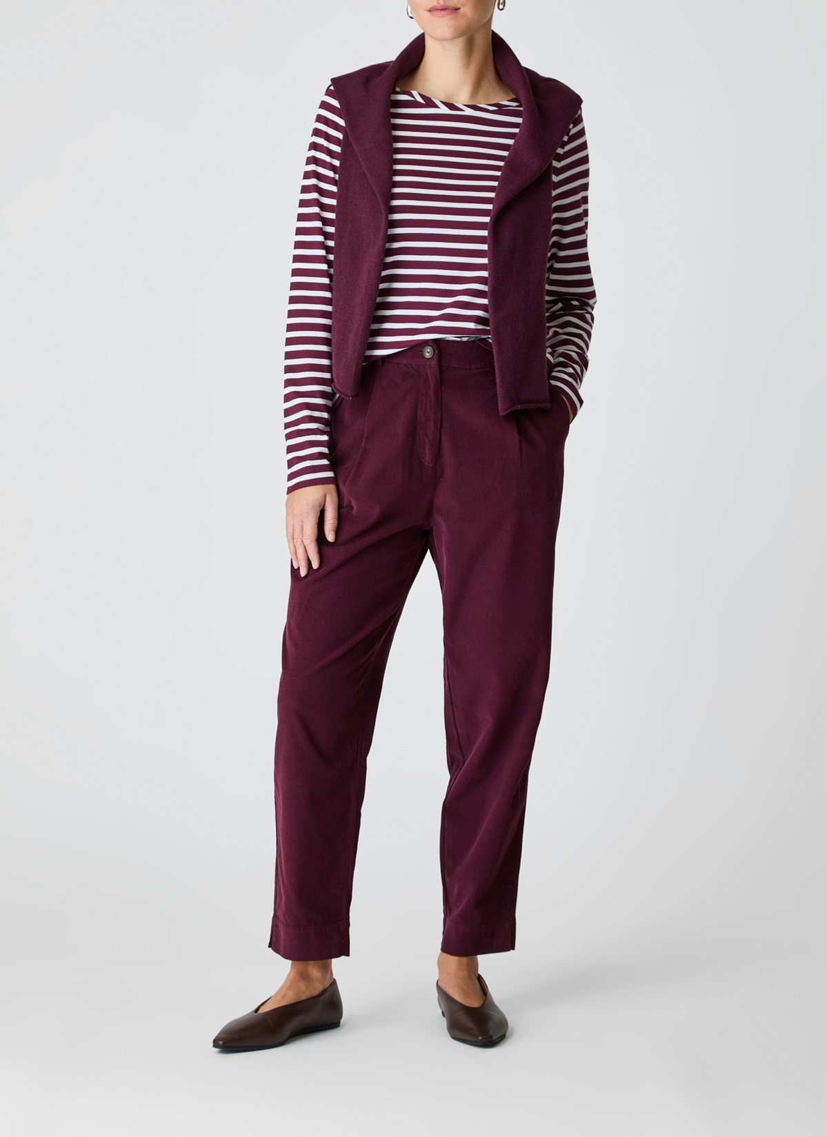 Longsleeve 1/1 Arm, Oxid Red Detailansicht 1