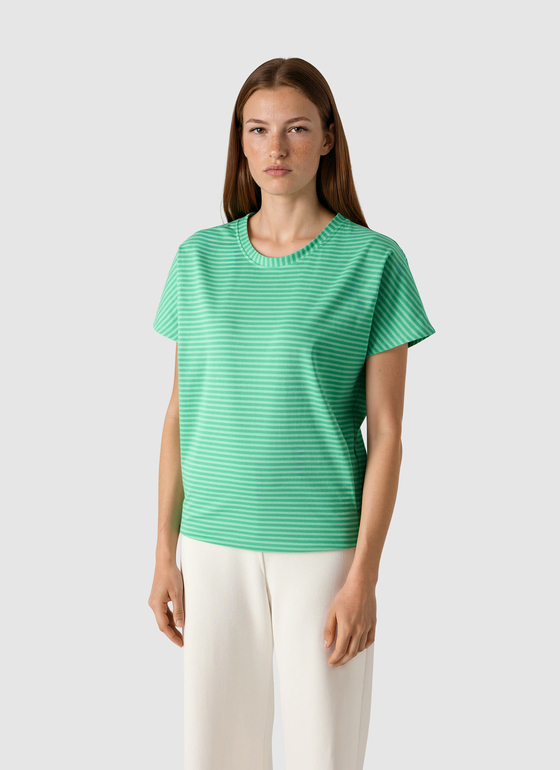 T-Shirt 1/2 Arm Jade Green Frontansicht