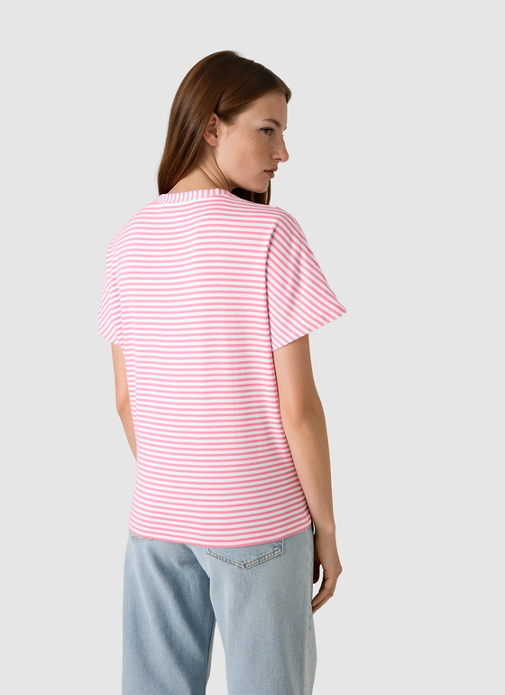 T-Shirt 1/2 Arm Chateau Rose Frontansicht