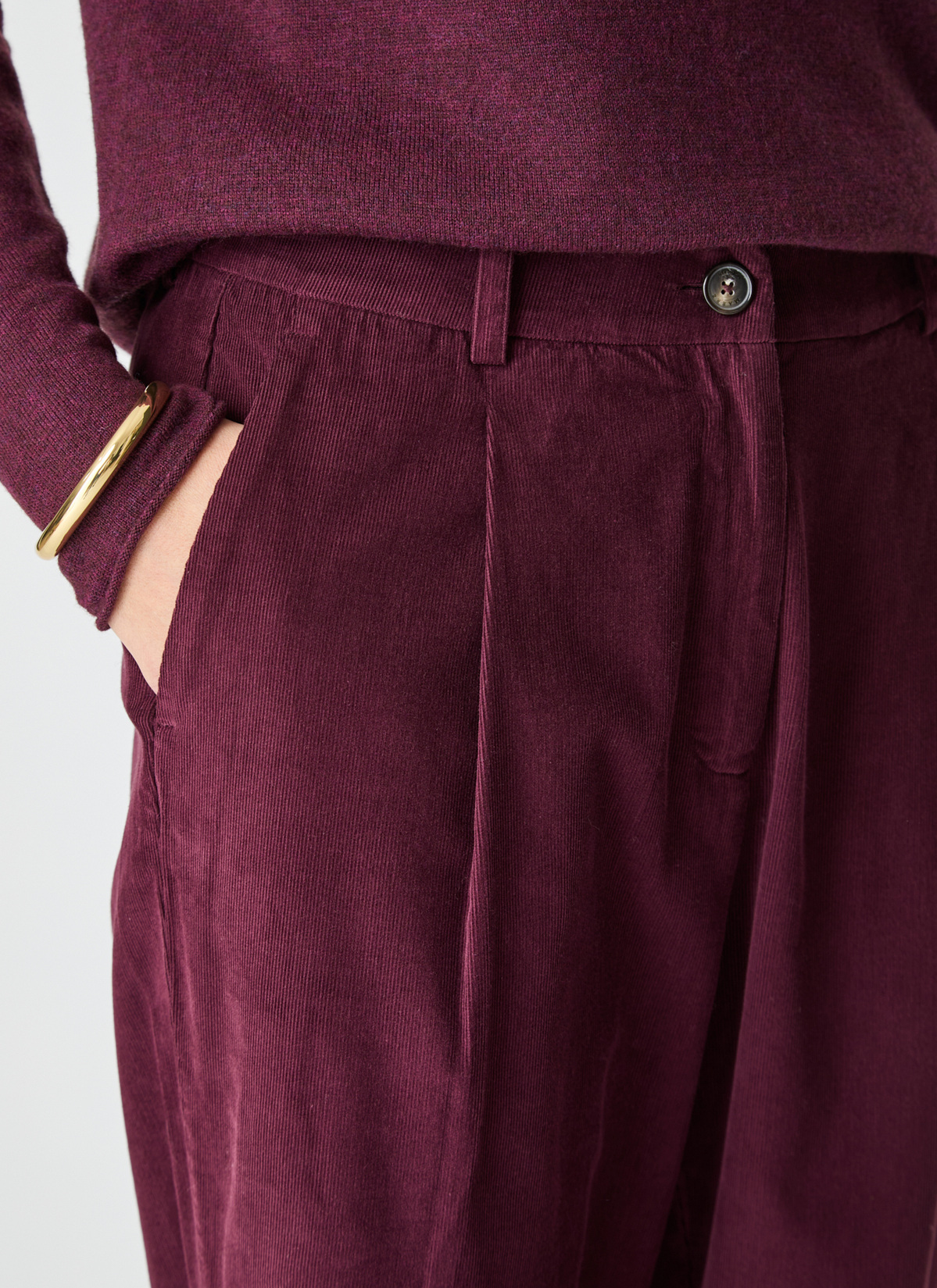 Hose, Oxid Red Detailansicht 2