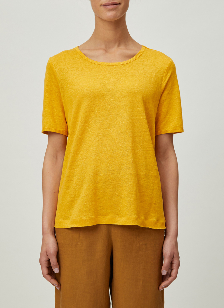 T-Shirt Rundhals 1/2 Arm, Sunflower Frontansicht