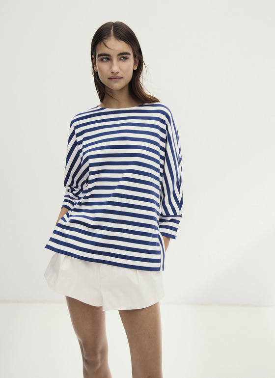 Longsleeve 1/1 Arm Midnight Sail Frontansicht