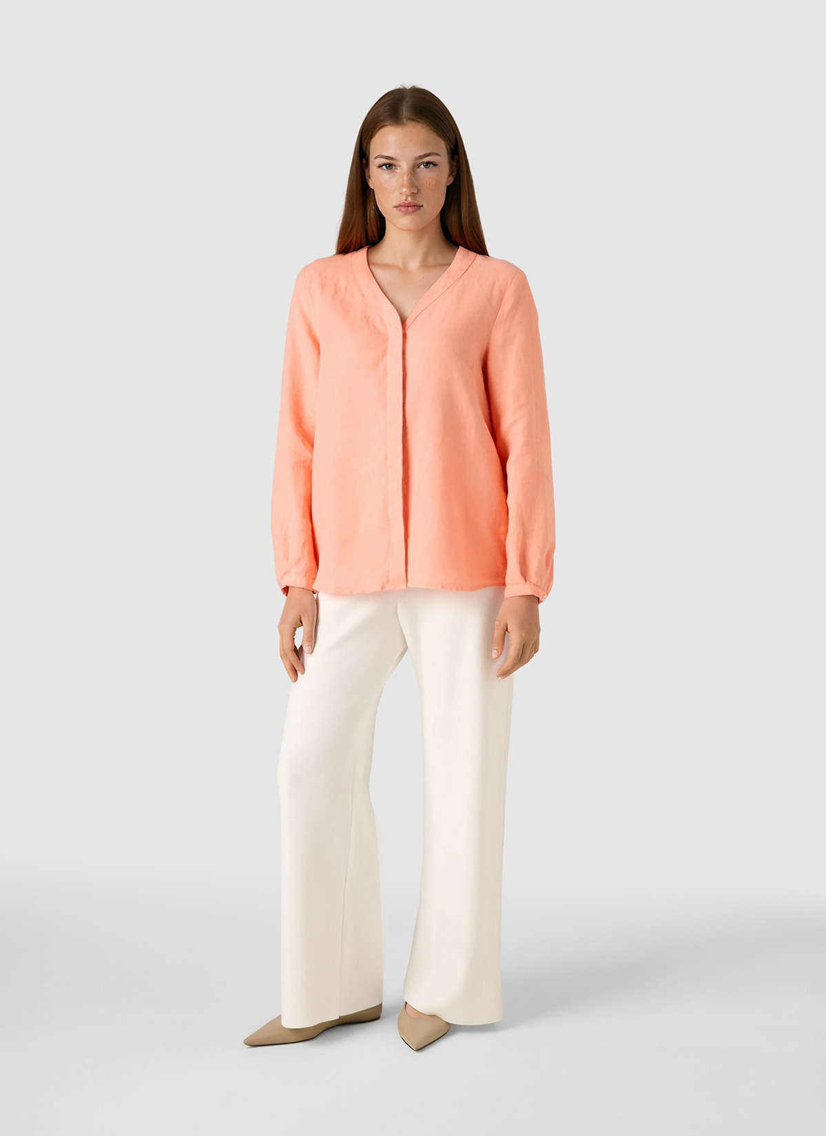 Bluse 1/1 Arm, Coral Reef Detailansicht 2