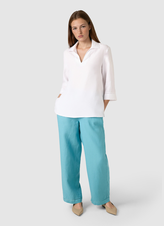 Tunika 1/1 Arm Pure White Frontansicht