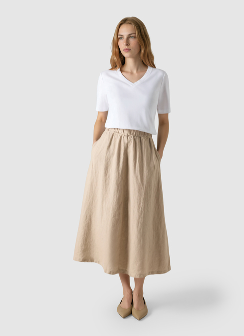 T-Shirt V-Neck 1/2 Arm width=