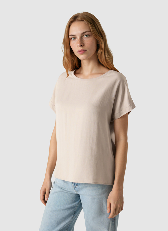 Bluse 1/2 Arm Frappuccino Frontansicht